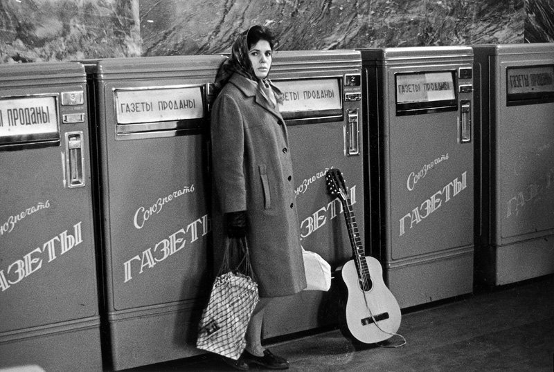 Фото: Станция метро Белорусская 1960 год