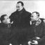 В.П. Чкалов, Г.Ф. Байдуков, А.В. Беляков. Париж, 1936г
