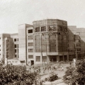 Строительство дома-коммуны архитектора Ивана Николаева. Москва. 1929 год