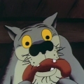 Сытый волк из мультфильма Жил был Пес.