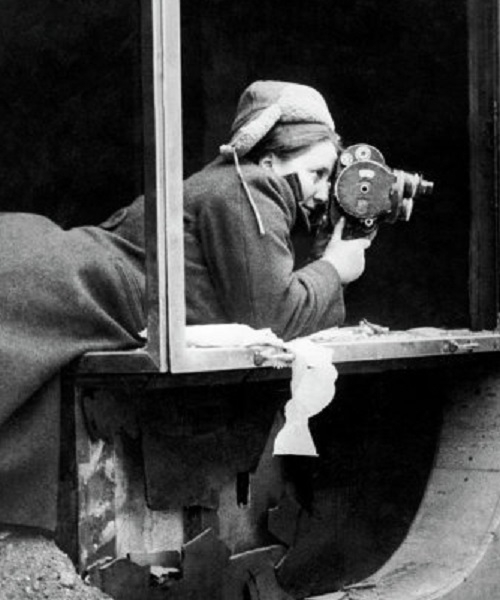 Фото: Участница автопробега 1936 года Оттилия Рейзман