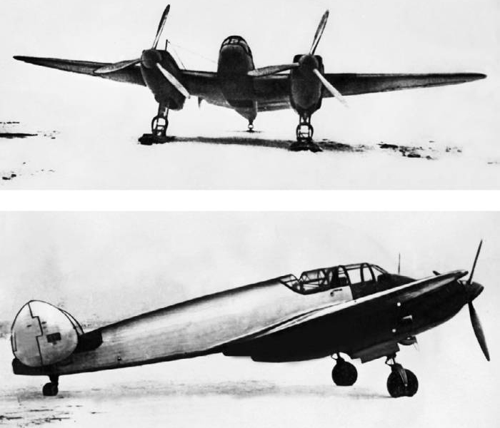 Фото: Ближний бомбардировщик Як-2 (ББ-22) конструктора Яковлева