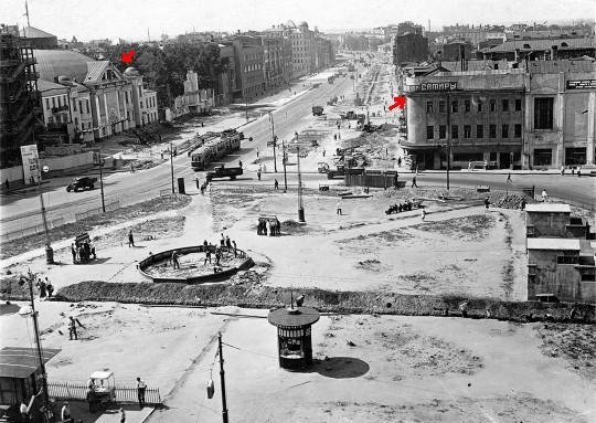 Фото: Первое здание театра Сатиры
